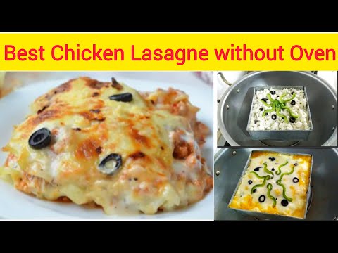 Easy Chicken Lasagna Recipe Without Oven Chef Faisal 