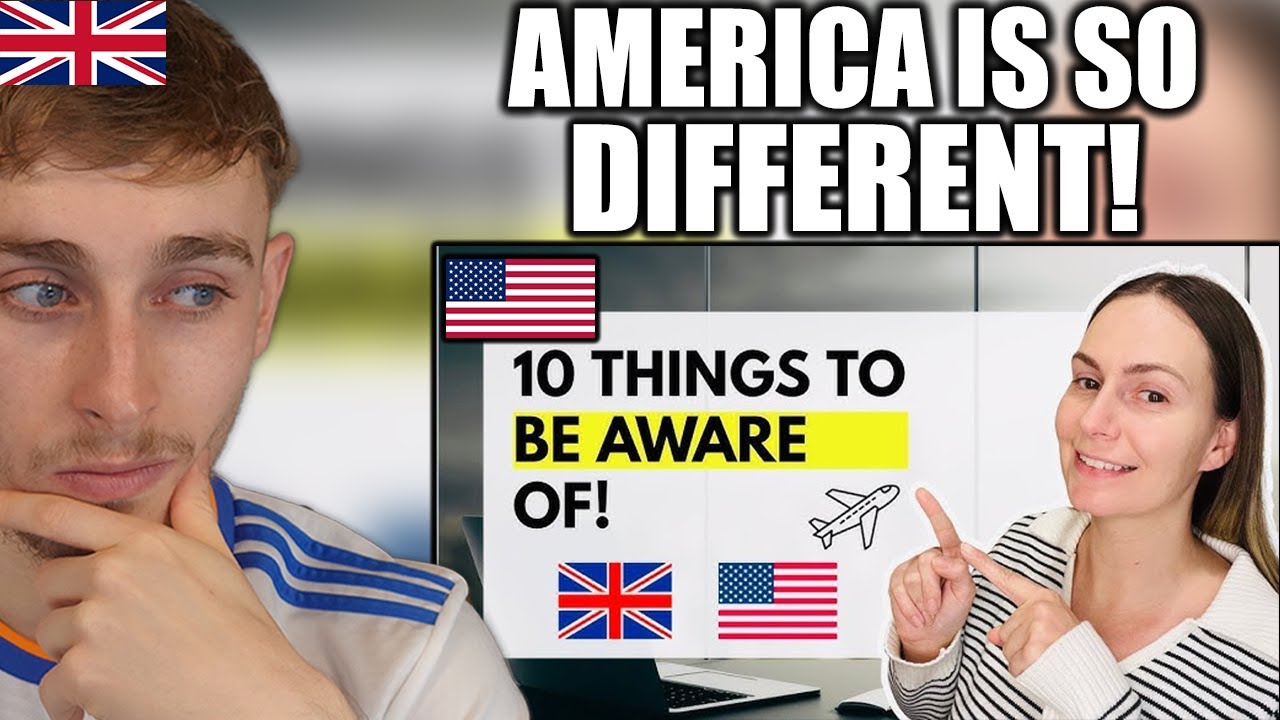 Brit Reacts to 10 Things That Are Different For Life In America Vs The ...