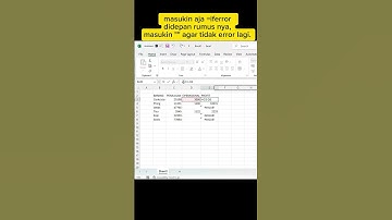cara mengatasi error value di excel #belajarexcel #excel #microsoftoffice #exceltips #microsoftexcel