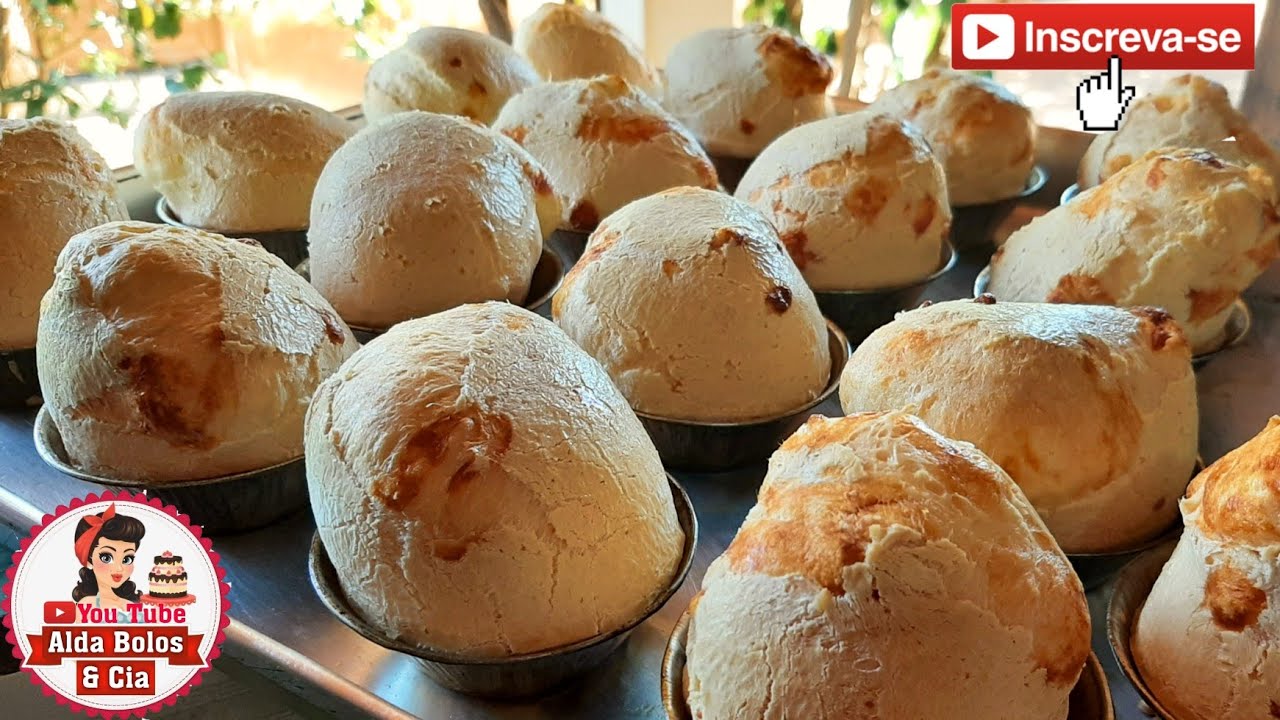PÃO DE QUEIJO FÁCIL E RÁPIDO