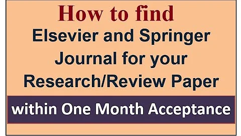 Are Springer nature articles peer-reviewed?
