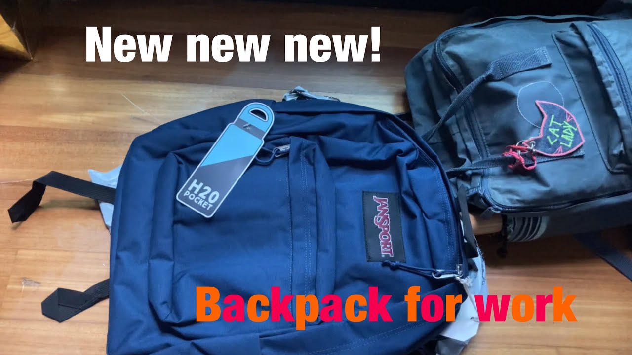 Unboxing my new Jansport backpack YouTube