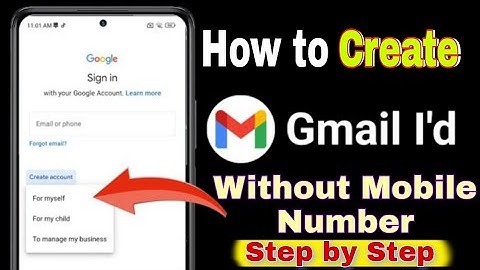 Gmail Account Create Without Phone Number 2023 | How to Create Gmail Account