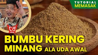 Resep Bumbu Kering Minang - UDA AWAL