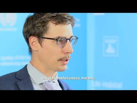 Clemet Payeur Deputy Permanent Representative of France to UN-Habitat on adequate housing