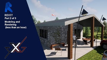Revit: modeling and rendering (less than an hour) N°001 Part 2 of 3