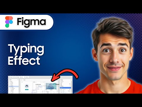 How To Create A Realistic Typing Effect using Figma (Best Method)