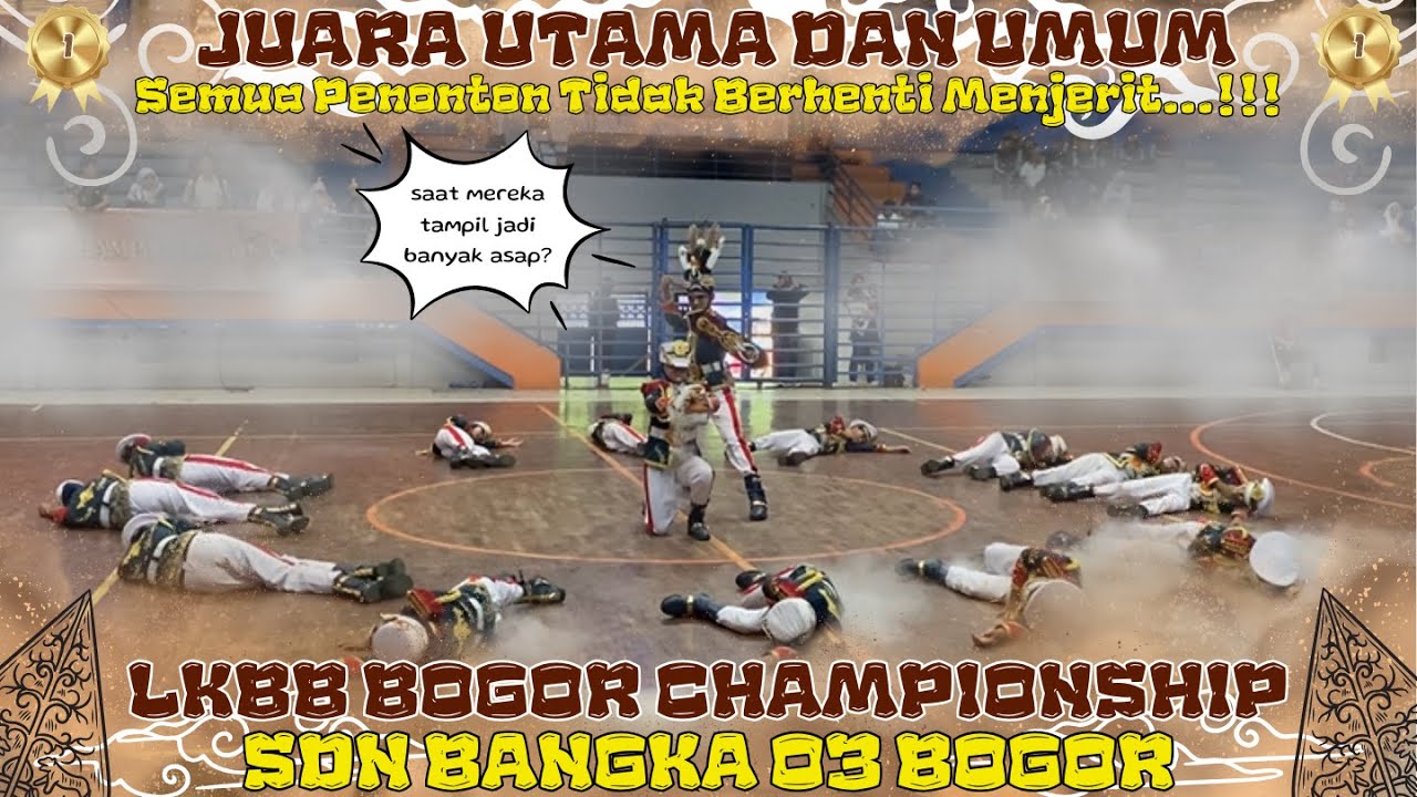 ANAK SD RASA PEMAIN PROFESIONAL - JUARA UTAMA DAN JUARA UMUM SDN BANGKA 3  - BOGOR CHAMPIONSHIP