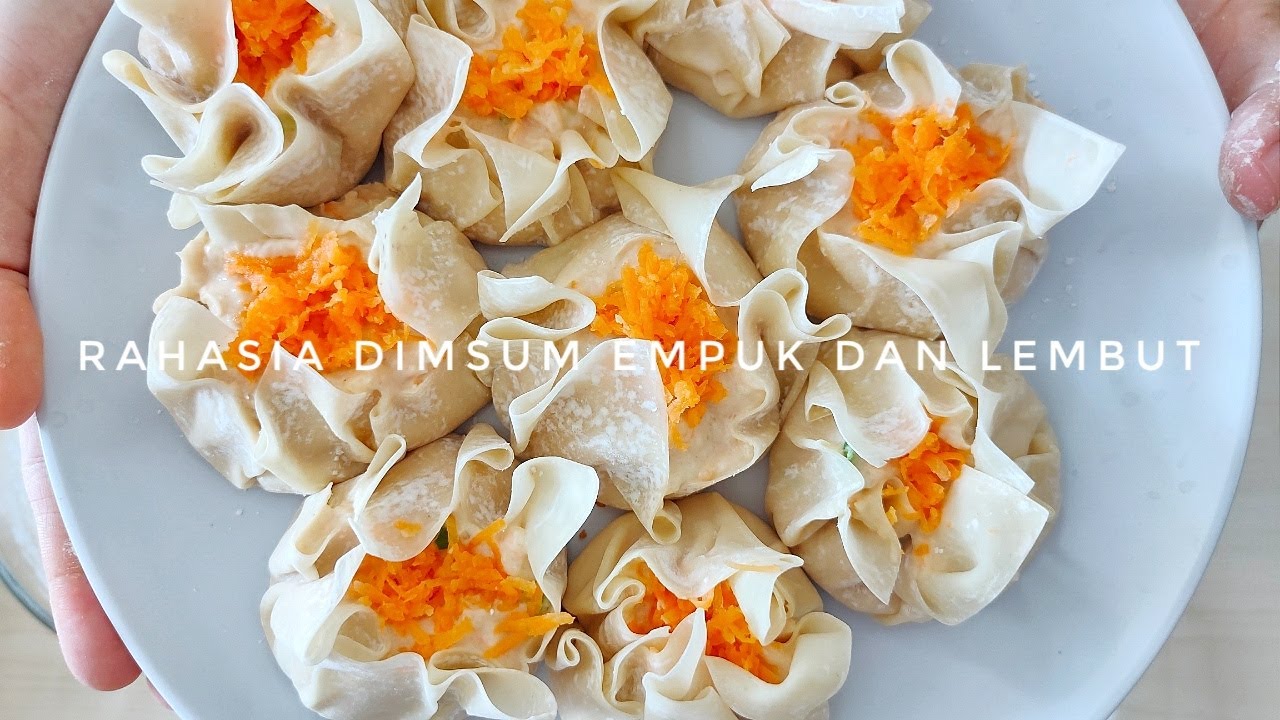 Cara Membuat Dimsum Resep Siomay Ayam Empuk Dan Kenyal 