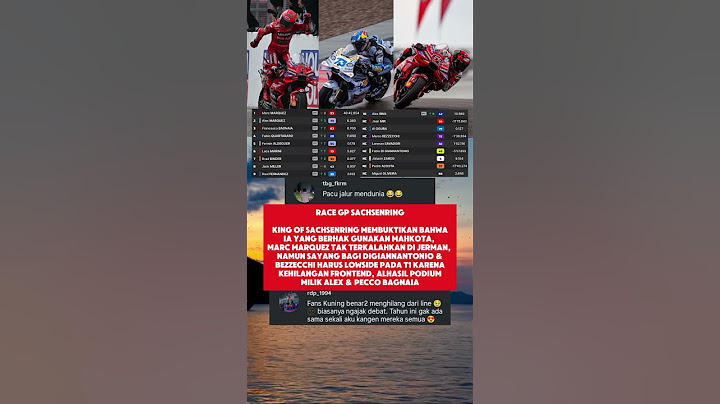 Marc Marquez King of Sachsenring Jadi Yang Tercepat Disusul Alex & Pecco Bagnaia #motogp #ducati