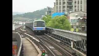 台北捷運C301型 001/002 石牌出站(往北投)