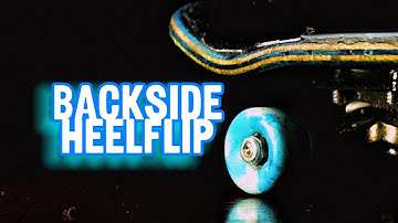 How To Backside Heelflip - Fingerboard Trick Tip Tutorial