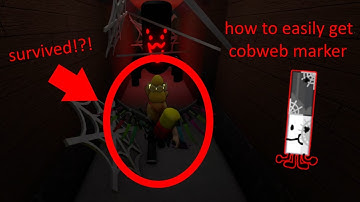 how to easily get Cobweb Marker (Find the Markers)