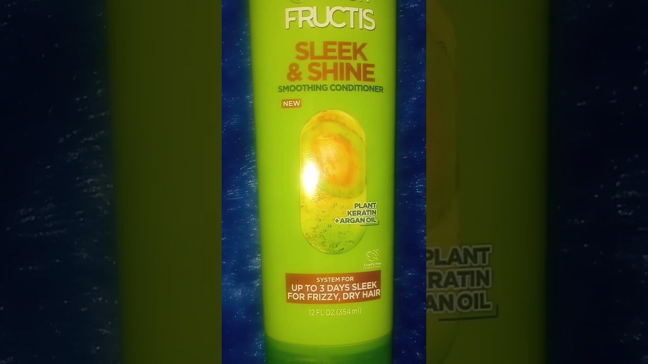 New Garnier Fructis Sleek & Shine Conditioner With Keratin & Argan Oil Smells Simply Breathtaking 🙂🙂