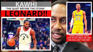 Kawhi Leonard(Toronto Raptors) More Clutch Than Kobe Bryant? First Take, Stephen\/Max [Commentary]