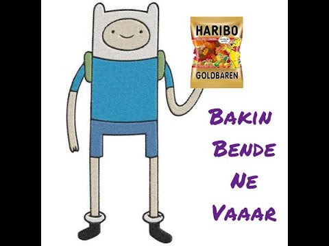 Haribo (hepinizi ananas gibi görüyorum) adventure time version