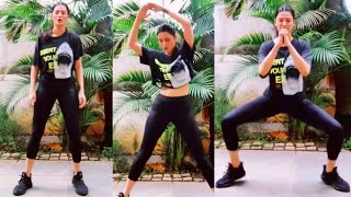Shruti Haasan Workout Routine At Home | #FitnessFreak