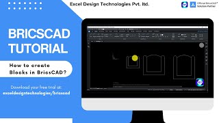 How to Create a Chair Block in BricsCAD | Step-by-Step Tutorial | BricsCAD Tutorial | Excel Design