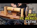 Building a Bike Powered Lathe!