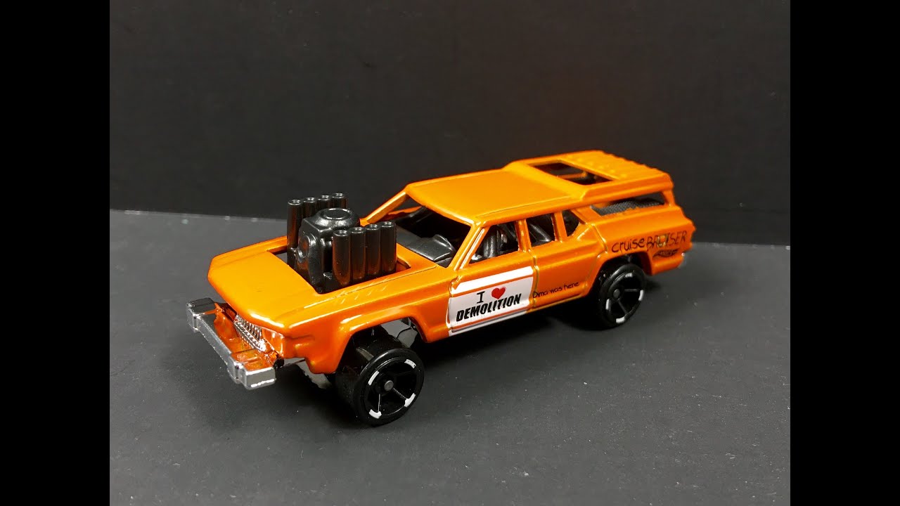 ホットウィール　ワーククルーザー Hot Wheels Cruise Bruiser 1:64 Review - YouTube