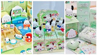 Pochacco Sanrio Collection Unboxing🛍️Re-ment Pochacco House Set, Miniso blindbox  #cindyasmr