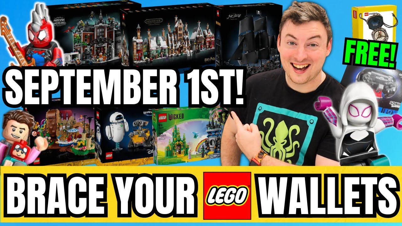 Every NEW Lego Set Releasing in September! (OVER 25 Sets Plus Promos!)