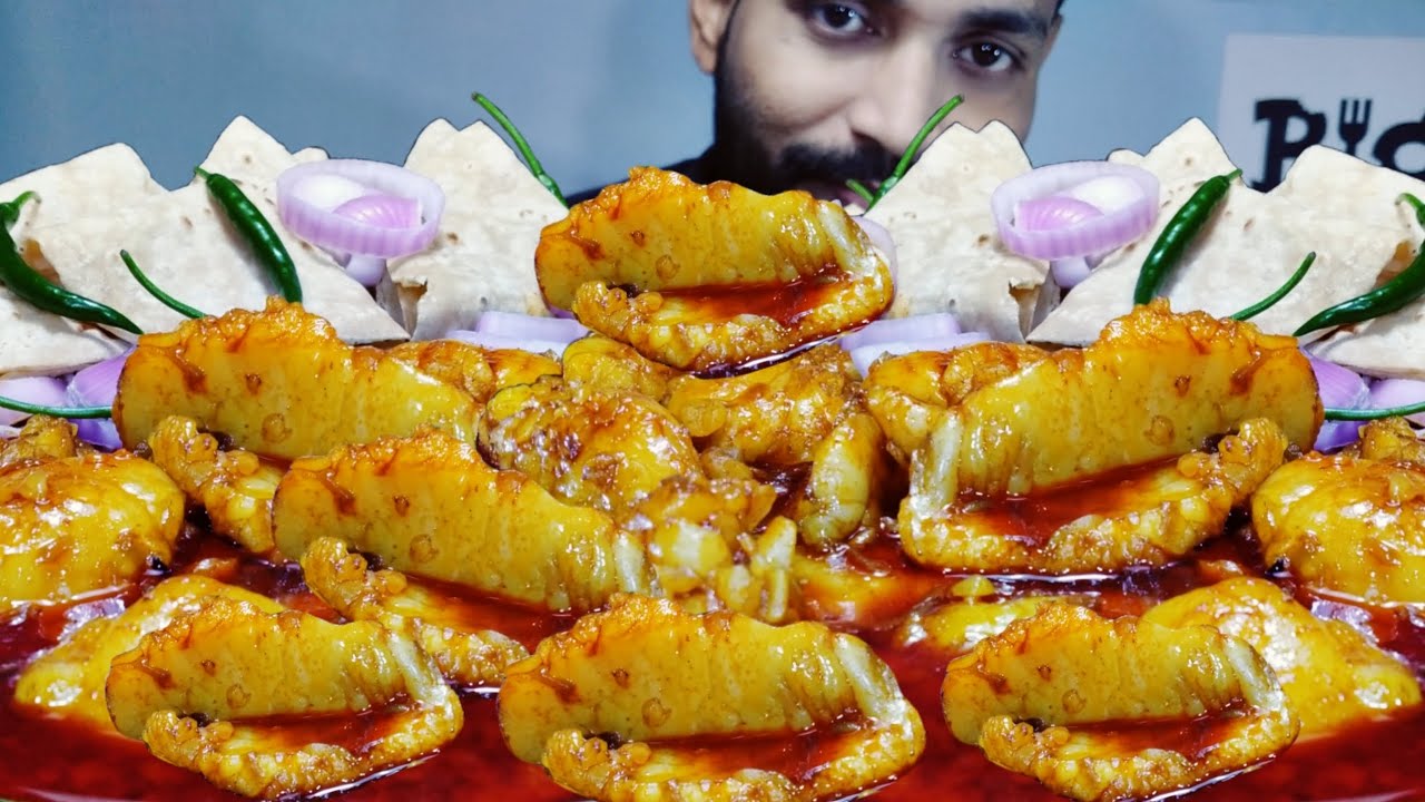 Lal Roti Huge Rogan 😳 Lal Lal Oily Oily Mutton Fat Curry With Ruti Eating ...