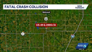2 people killed in Wright County crash, Iowa State Patrol says