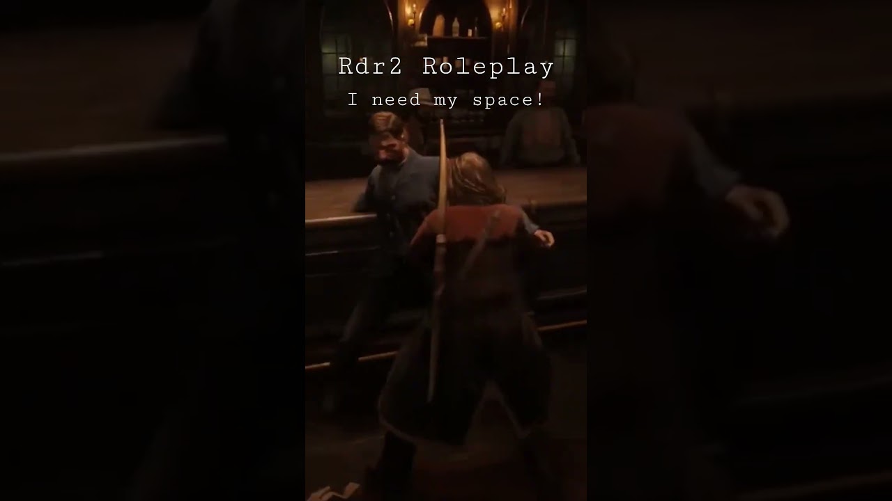 Do not crowd me! 