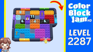 Color Block Jam Level 1379 (2287) Solution Walkthrough