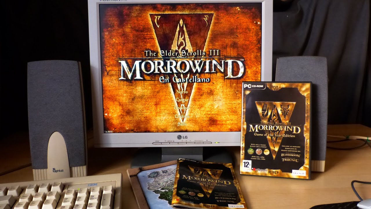 The Elder Scrolls III Morrowind by Bethesda PC retro Pentium IV Windows ...