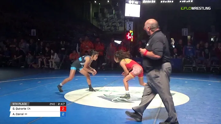 Cadet WM 94 5th Place - Genesis Quirarte (CA) vs. ...