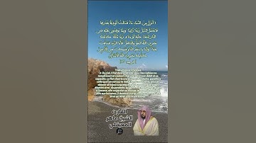 الآية (17) من سورة الرعد || القارئ الشيخ ماهر المعيقلي