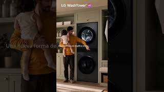 Más que una torre de lavado: LG WashTower™ AI | Conoce sus beneficios