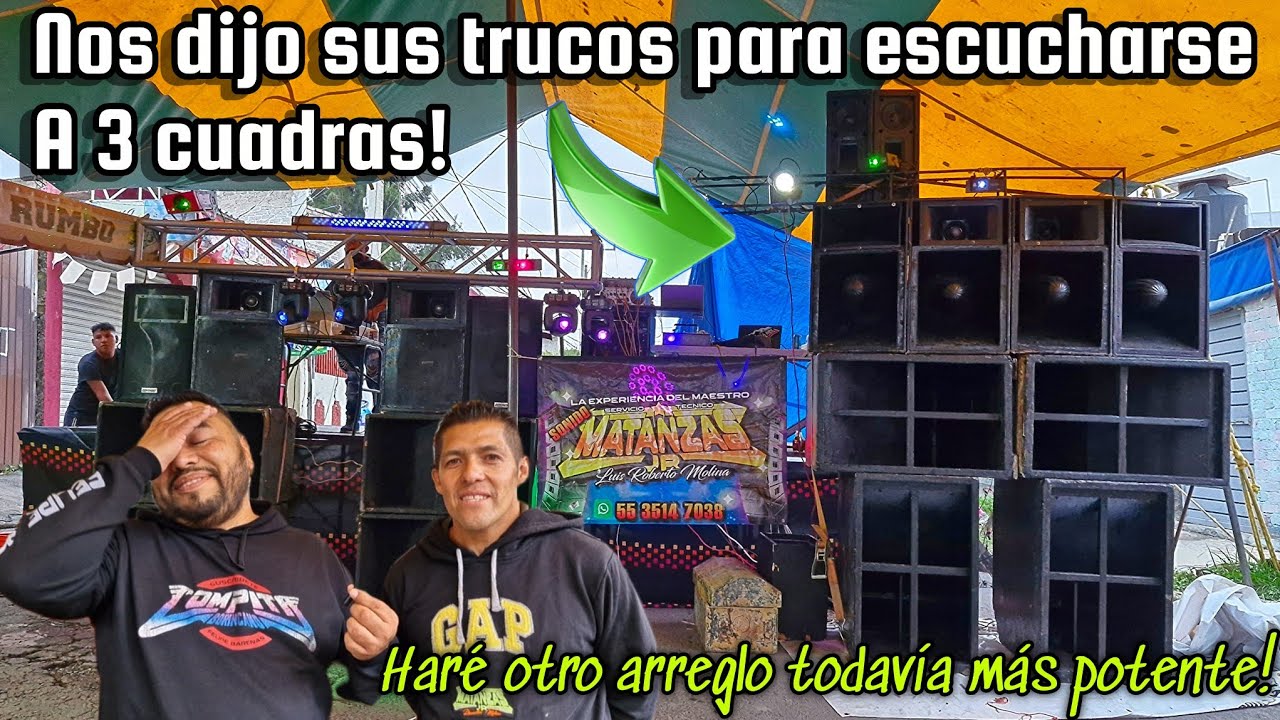 ÉSTE SONIDO SE OYE BIEN DURO Y CON SÓLO AMPLIFICADORES NACIONALES! 😨