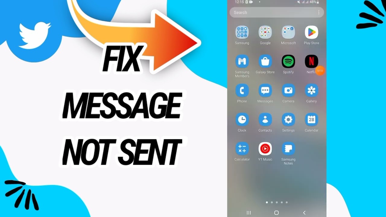 How To Fix And Solve Message Not Sent On Twitter App