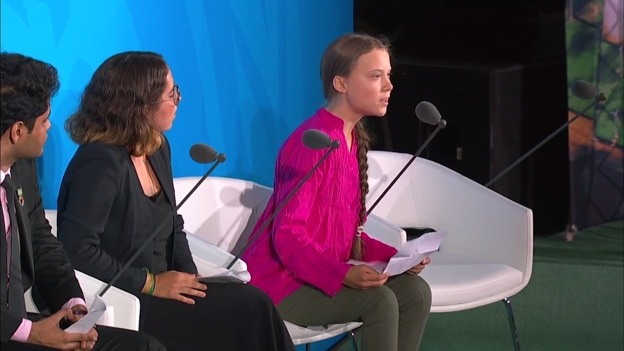 Greta Thunberg gives scathing speech at UN