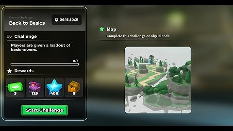 Solo Back to Basics on Sky Islands TDS [No Consumables]