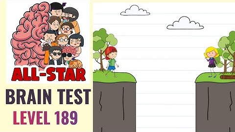 Brain Test All Star Level 189 | Bring the lovers together | Walkthrough