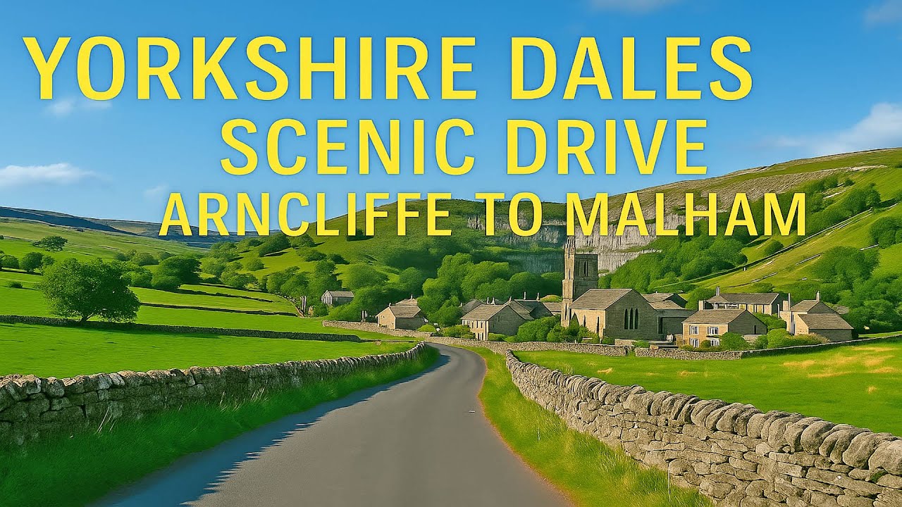 Yorkshire's MOST STUNNING HIDDEN Drive  Arncliffe to Malham