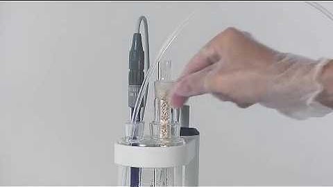 10. Draining the Titration Vessel - Karl Fischer Coulometric Titrator Tutorial