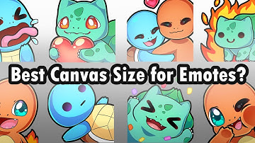What Canvas Size to Use for EMOTES and BADGES