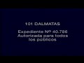 101 DÁLMATAS (1961) | Intro VHS España