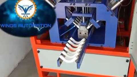 +91 6281165962 automatic PVC pipe bending machine (6 cavity)made by (Wings automation technologies.