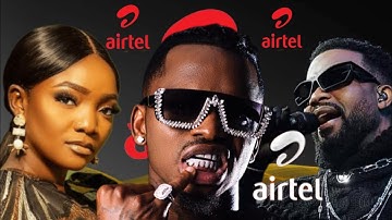 You smarta with data Airtel Anthem for the Trace Awards ft Simi Diamond Platnumz Fally Ipupa