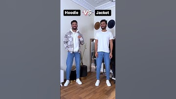Thumbnail of Which one is best 🤔 HOODIE VS JACKET🔥MEN'S WINTER FASHION 😎 Credit:-amine_lazimi #shorts #menfashion