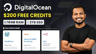 How to Create a DigitalOcean $200 Free trial Account