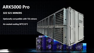 2024 New Best NEC2020 Mining Container 322 S21 miners ARK5000 Pro