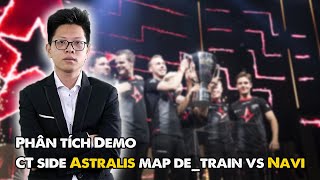 Phân tích Demo CT side Astralis map de_train vs Navi