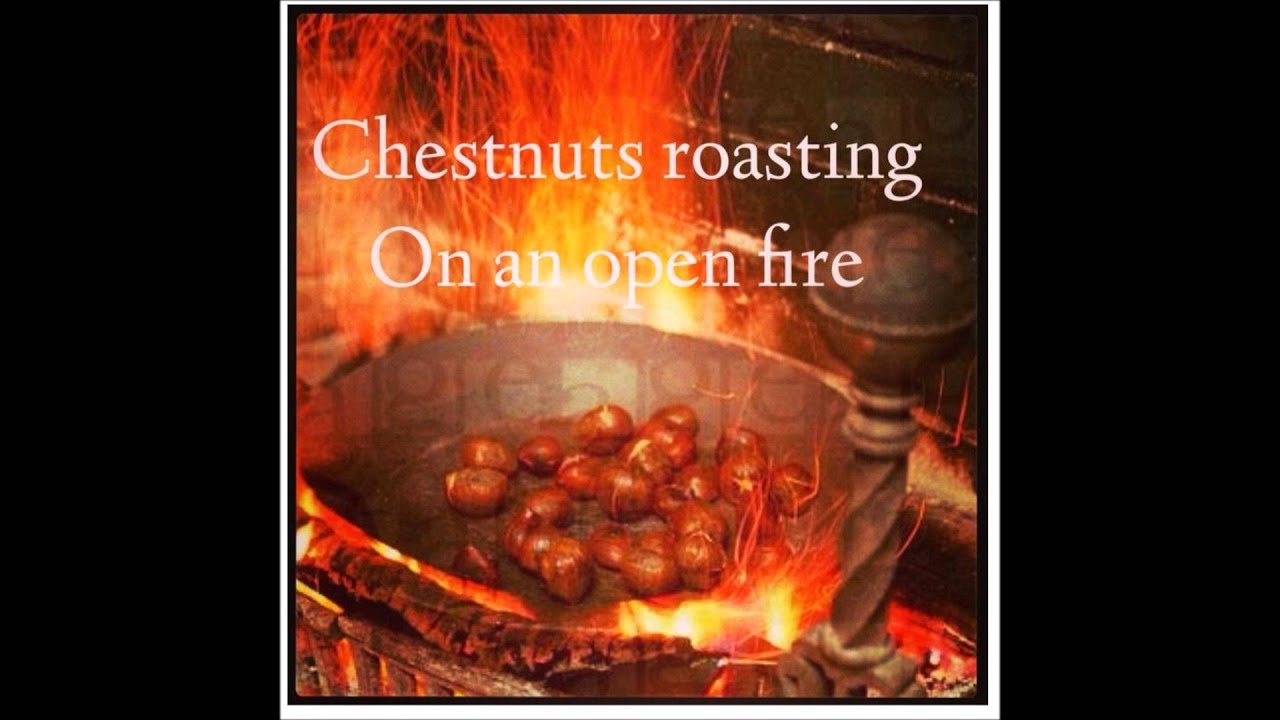 Chestnuts roasting on an open fire gif